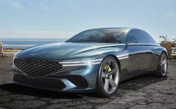 Genesis представил новое электрическое купе X Concept 2021 года