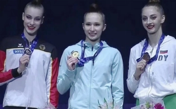 Узбекистан завершил этап Кубка мира по художественной гимнастике с семью медалями