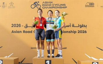 Узбекская велоспортсменка Самира Исмоилова стала чемпионкой Азии