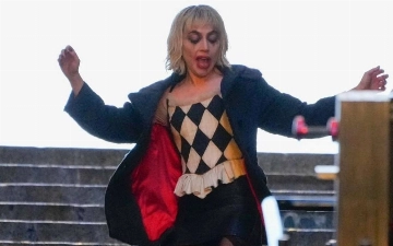 Леди Гага повторила «танец Джокера» на съёмках сиквела