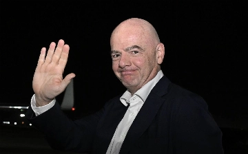 Президент ФИФА Джанни Инфантино прибыл в Узбекистан