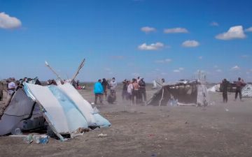 Палаточный лагерь мигрантов из Узбекистана под Самарой стал намного больше