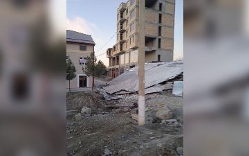 В Джизаке возбуждено уголовное дело из-за обрушения здания