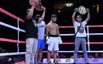 Представители Узбекистана одержали победу на вечере профессионального бокса