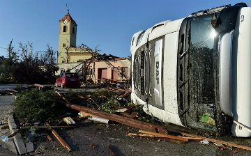 Ущерб от обрушившегося на Чехию торнадо составил более 560 миллионов долларов