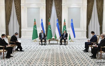 Президенты Узбекистана и Туркменистана обсудили вопросы укрепления стратегического партнерства