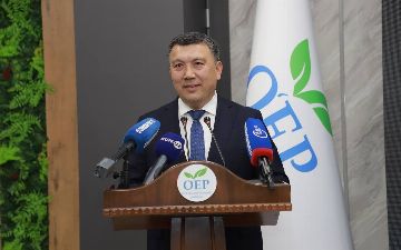 Кандидат в президенты от экологической партии Нарзулло Обломуродов организовал брифинг