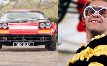 Ferrari Элтона Джона выставили на продажу: как вы думаете, сколько она стоит?