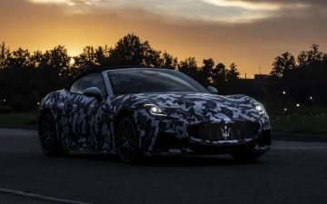 Maserati вывела на тестовые испытания модель GranCabrio