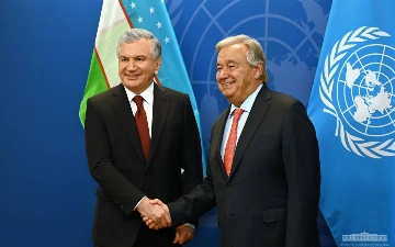 Президент Узбекистана провел встречи с главами ООН и ВТО (главное)