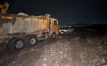 Toshkent viloyatida noqonuniy qum-shagʻal qazib olinishi natijasida tabiatga 233 mlrd soʻm zarar yetkazildi