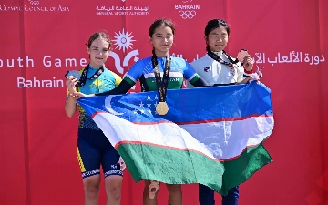 Узбекская велоспортсменка Гулхаё Сатторова завоевала «золото» на Азиатских юношеских играх 