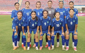 Женская сборная Узбекистана U-20 по футболу стала победителем турнира CAFA