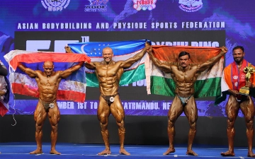 Член команды Xon Saroy Бахшулла Сайфуллаев представил Узбекистан на чемпионате Азии по бодибилдингу