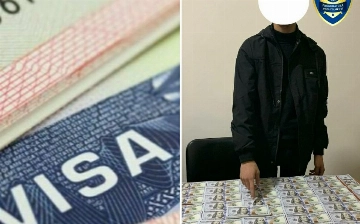 Toshkent viloyatida 30 ming dollar evaziga AQSH VISA'si olib berishni va'da qilgan shaxs ushlandi