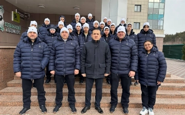 Хоккеисты Узбекистана возвратились с игр «Дети Азии» с победой
