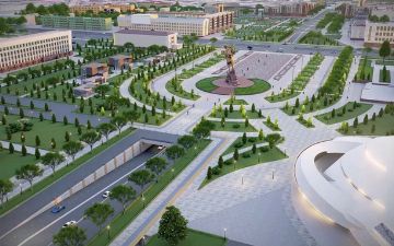 В одном из городов Узбекистана над тоннелем построят главную площадь