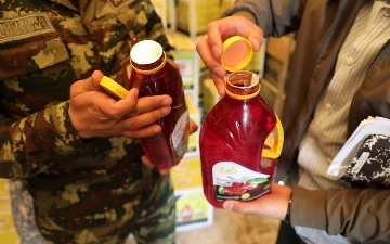 В Узбекистан пытались провезти наркотики под видом гранатового сока