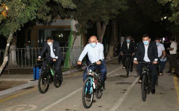В Кашкадарье все руководители раз в неделю будут передвигаться на велосипедах