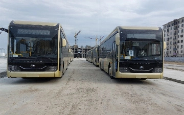 Samarqandga 8 ta elektrobus olib kelindi