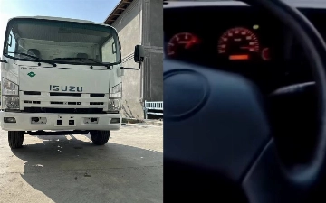 Узбекистанец разогнал свой грузовик ISUZU в горах до 160 км/ч (видео)