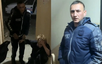 В Ташкенте сотрудники ППС без боди-камер пытались насильно задержать молодых людей под их домом 