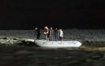 На Чирчике спасли троих несовершеннолетних, застрявших на острове