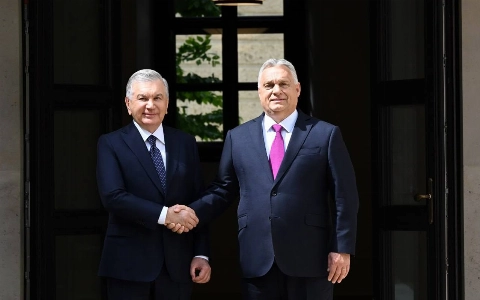 Шавкат Мирзиёев провел переговоры с премьером Венгрии Виктором Орбаном
