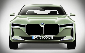 BMW встроит фары своих авто в радиаторную решетку