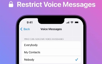 В Telegram теперь можно запрещать отправку голосовых сообщений
