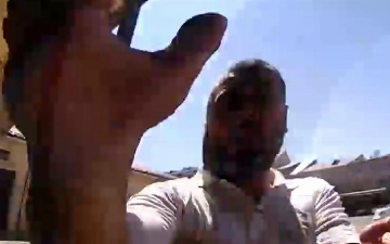 Житель Андижана сломал нос сотруднику ДПС за отправленную на штрафстоянку машину (видео) 