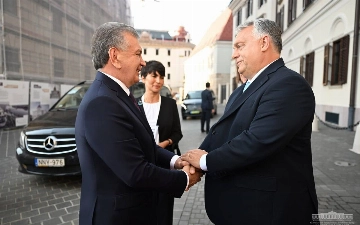 Президент Узбекистана встретился с премьером Венгрии