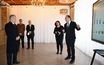 Шавкату Мирзиёеву представили мастер-план территории инновационного роста «Олмазор»