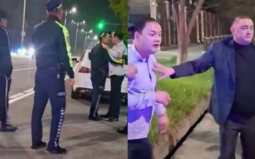 Уволен сотрудник областного УВД, родственник которого ударил правоохранителя в Ташкенте