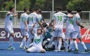 Хоккей на траве: сборная Узбекистана завоевала путевку на летние Азиатские игры