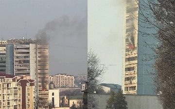 Darxondagi ko‘p qavavtli binoda yong‘in sodir bo‘ldi