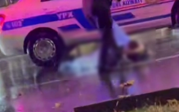 Смертельное ДТП в центре Ташкента: электробус и автомобиль поочередно сбили пешехода 