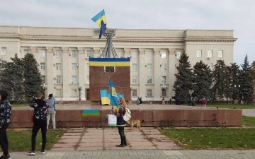 Украинские военные вошли в освобожденный Херсон — фото и видео