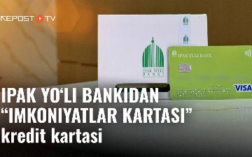 Ipak Yo‘li Bankidan yangi “Imkoniyatlar kredit kartasi”