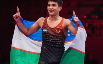 Узбекский борец Улугбек Рашидов стал двухкратным чемпионом Азии