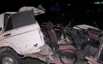 В Сырдарьинской области от «Жигули» ничего не осталось после автокатастрофы - один человек погиб