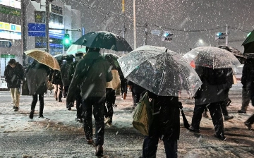 Более 140 жителей Токио госпитализировали из-за снегопада