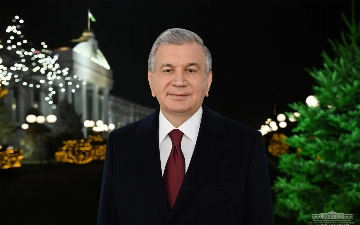 Shavkat Mirziyoyev O‘zbekiston xalqiga Yangi yil tabrigini yo'lladi