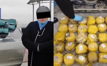 Под Ташкентом остановили Cobalt, перевозивший более 30 кг опия