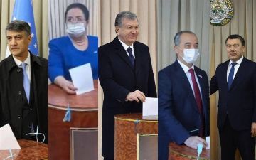 В Узбекистане все пять кандидатов проголосовали на президентских выборах