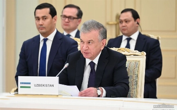 Shavkat Mirziyoyev Ostona shahrida bo'lib o'tgan sammitda: "Oʻzbekiston Yevropa investitsiya bankining mintaqaviy ofisini ochish uchun eng qulay shart-sharoitlarni yaratishga tayyor"