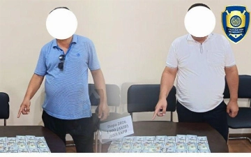 Namanganda gaz tarmog‘ini tortib berishni va‘da qilgan shaxslar $1900 olayotganda ushlandi