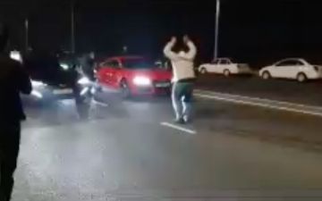 В Ташобласти трое мужчин устроили ночные гонки на дорогих авто и попались