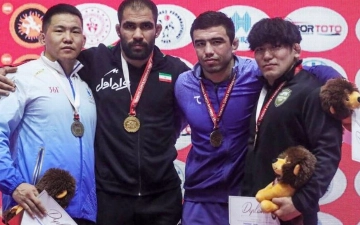 Узбекский борец Бобир Исламов завоевал «бронзу» на турнире в Турции