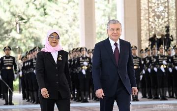 Мирзиёев провел переговоры с президентом Сингапура — о чем они говорили